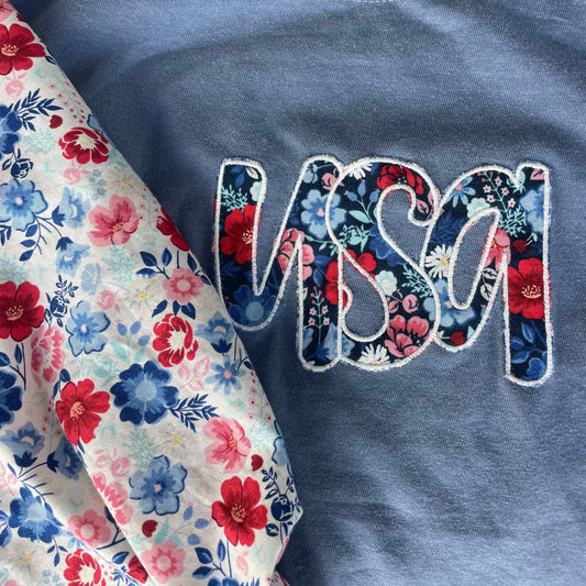 Floral - USA T-Shirt – Comfort Colors brand